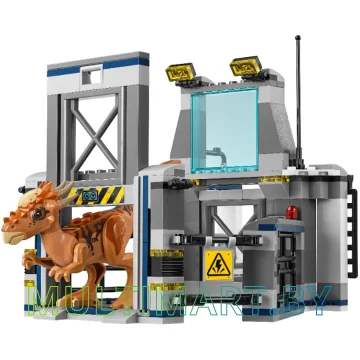 Конструктор Bela Dinosaur World 10922 Побег стигимолоха из лаборатории (234 детали) картинка 2